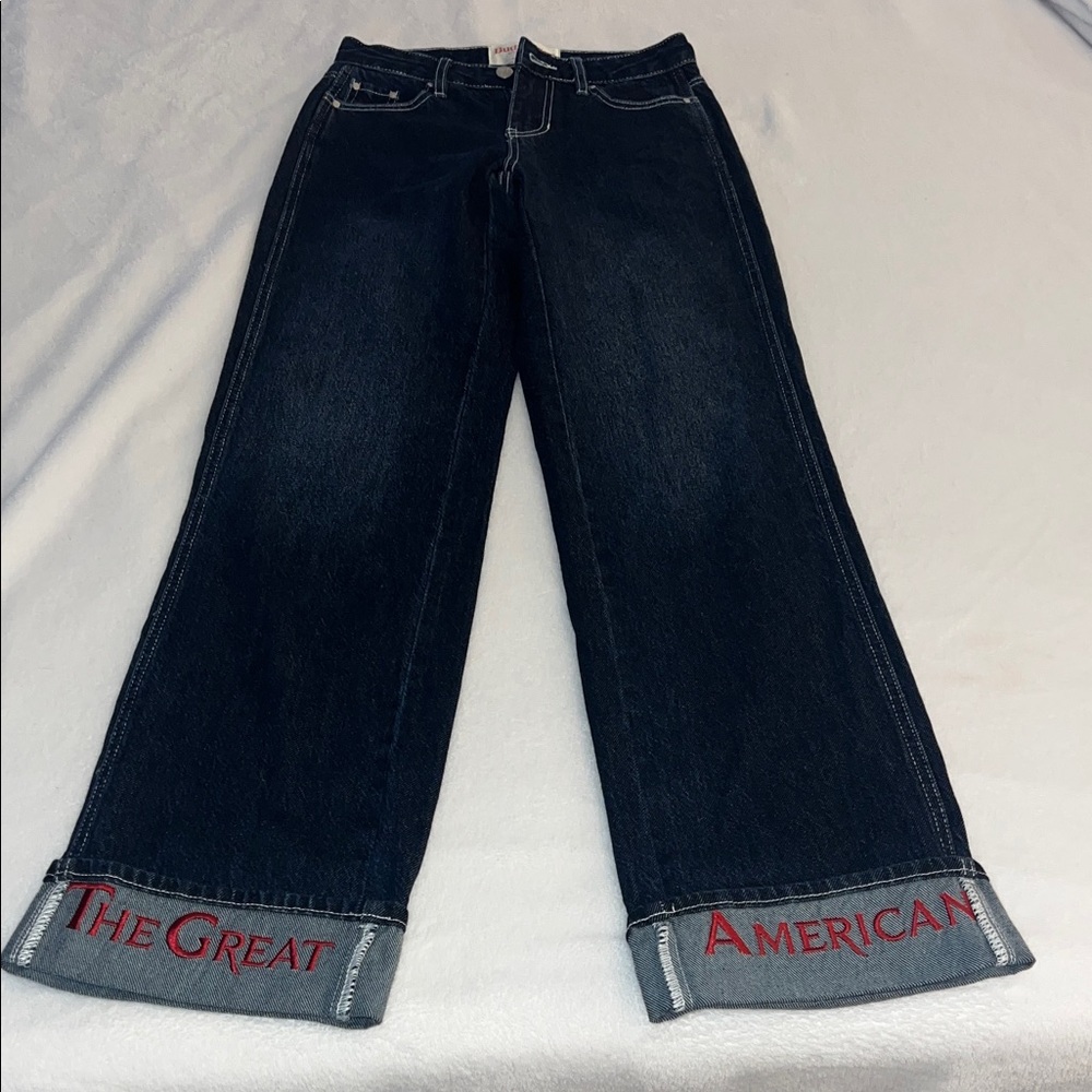 Budweiser by Pacsun Camilla Low Rise Wide Leg Baggy Jeans